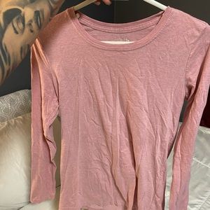 Pink fitting long sleeve